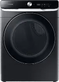 DVG50A8800V Samsung Smart Dial Gas Dryer with Super Speed Dry - 7.5 cu. ft. Brushed Black