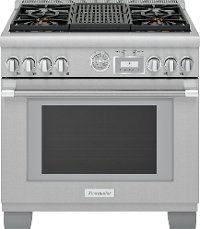 PRG364WLG Thermador 30 Inch Pro Grand Convection Gas Range - 5.7 cu. ft., Stainless Steel-1