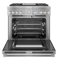PRG364WLG Thermador 30 Inch Pro Grand Convection Gas Range - 5.7 cu. ft., Stainless Steel-3