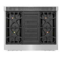 PRG364WLG Thermador 30 Inch Pro Grand Convection Gas Range - 5.7 cu. ft., Stainless Steel-4