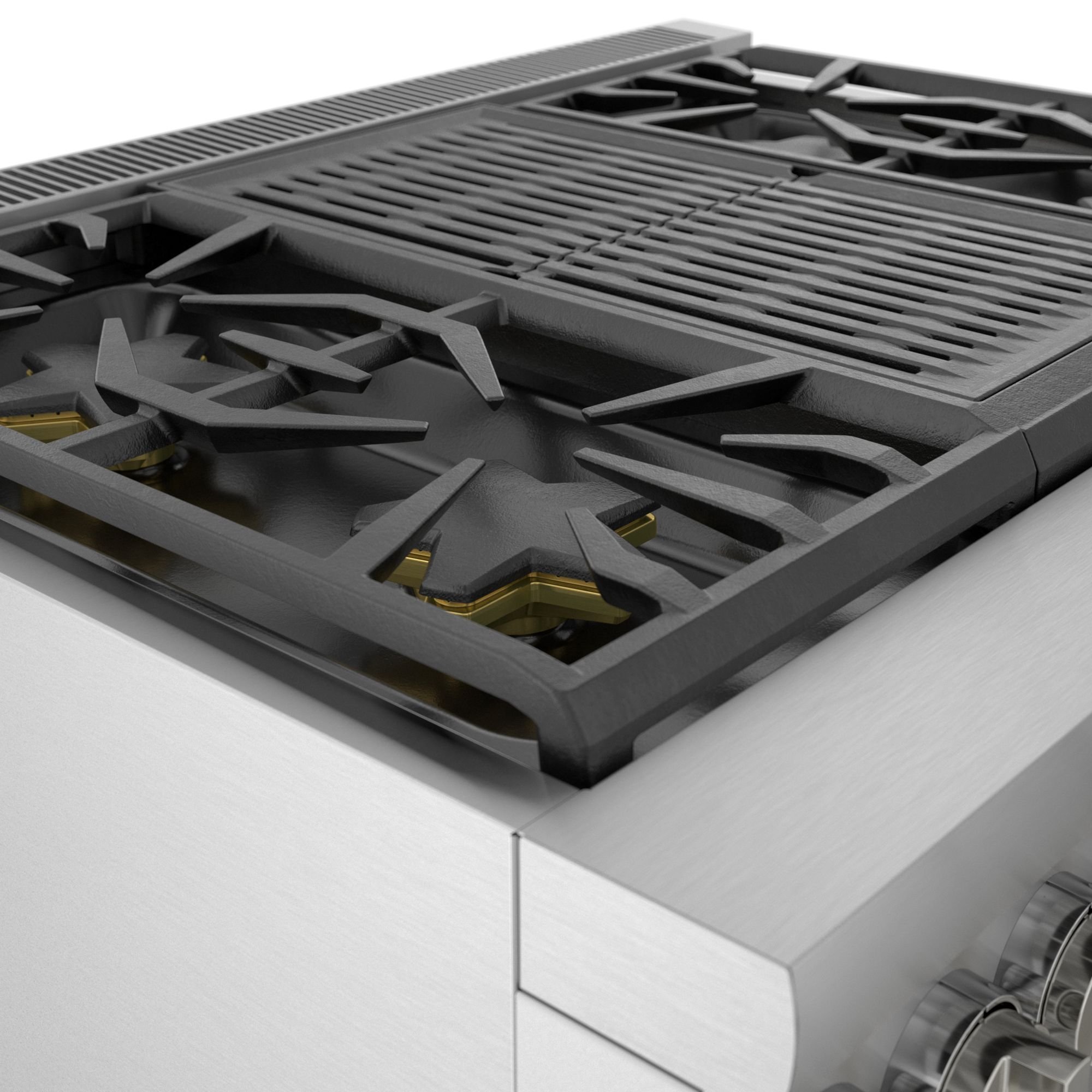PRG364WLG Thermador 30 Inch Pro Grand Convection Gas Range - 5.7 cu. ft., Stainless Steel-5