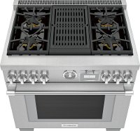 PRG364WLG Thermador 30 Inch Pro Grand Convection Gas Range - 5.7 cu. ft., Stainless Steel-7