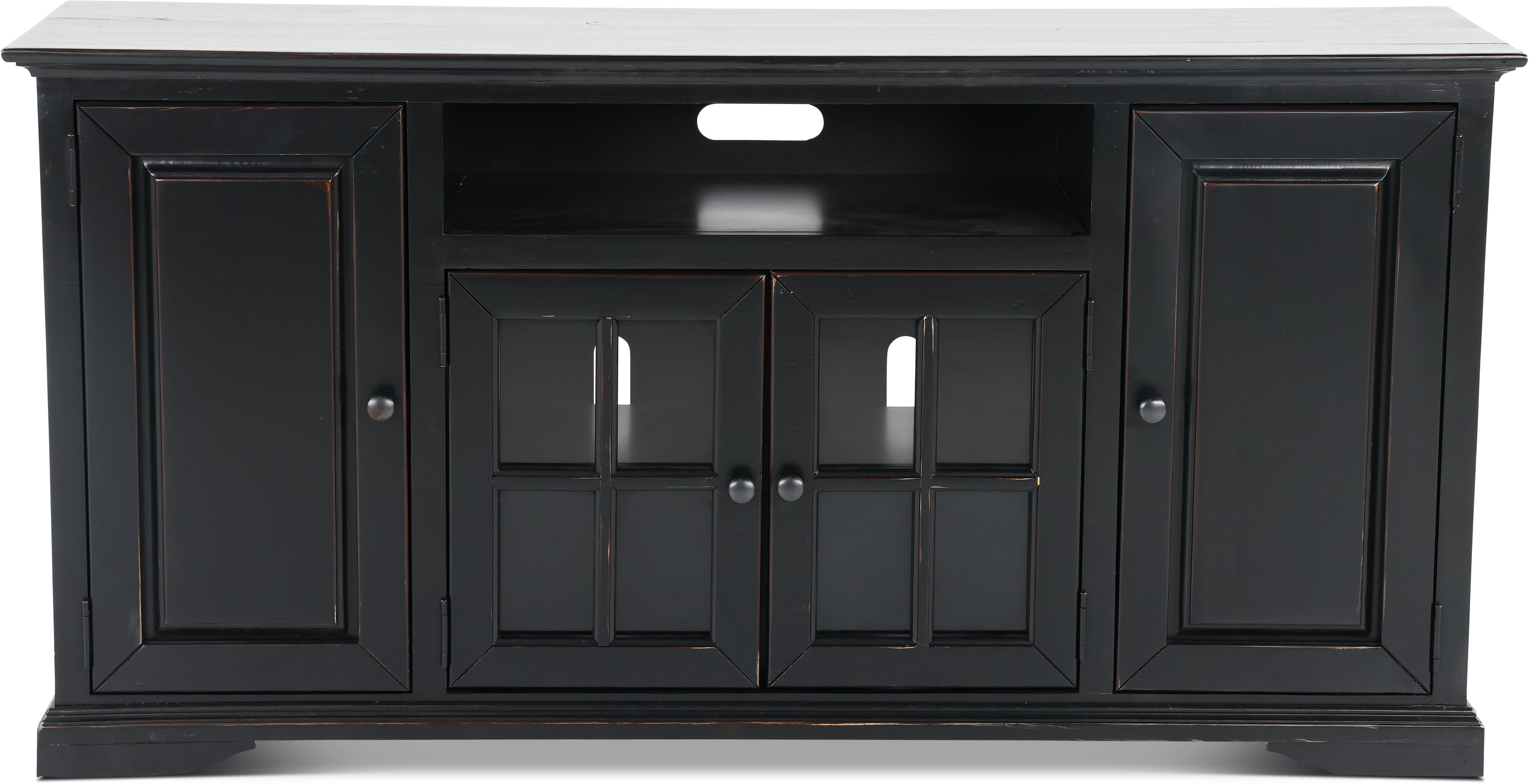 Hamilton 64 Inch Black TV Stand-1