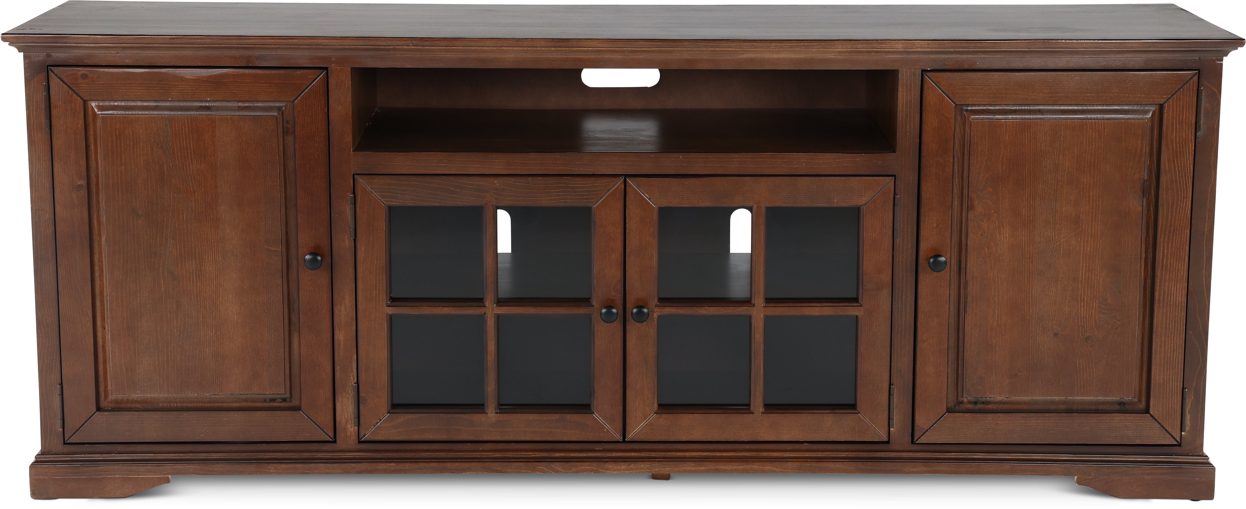 82 Inch Cherry TV Stand - Hamilton-1