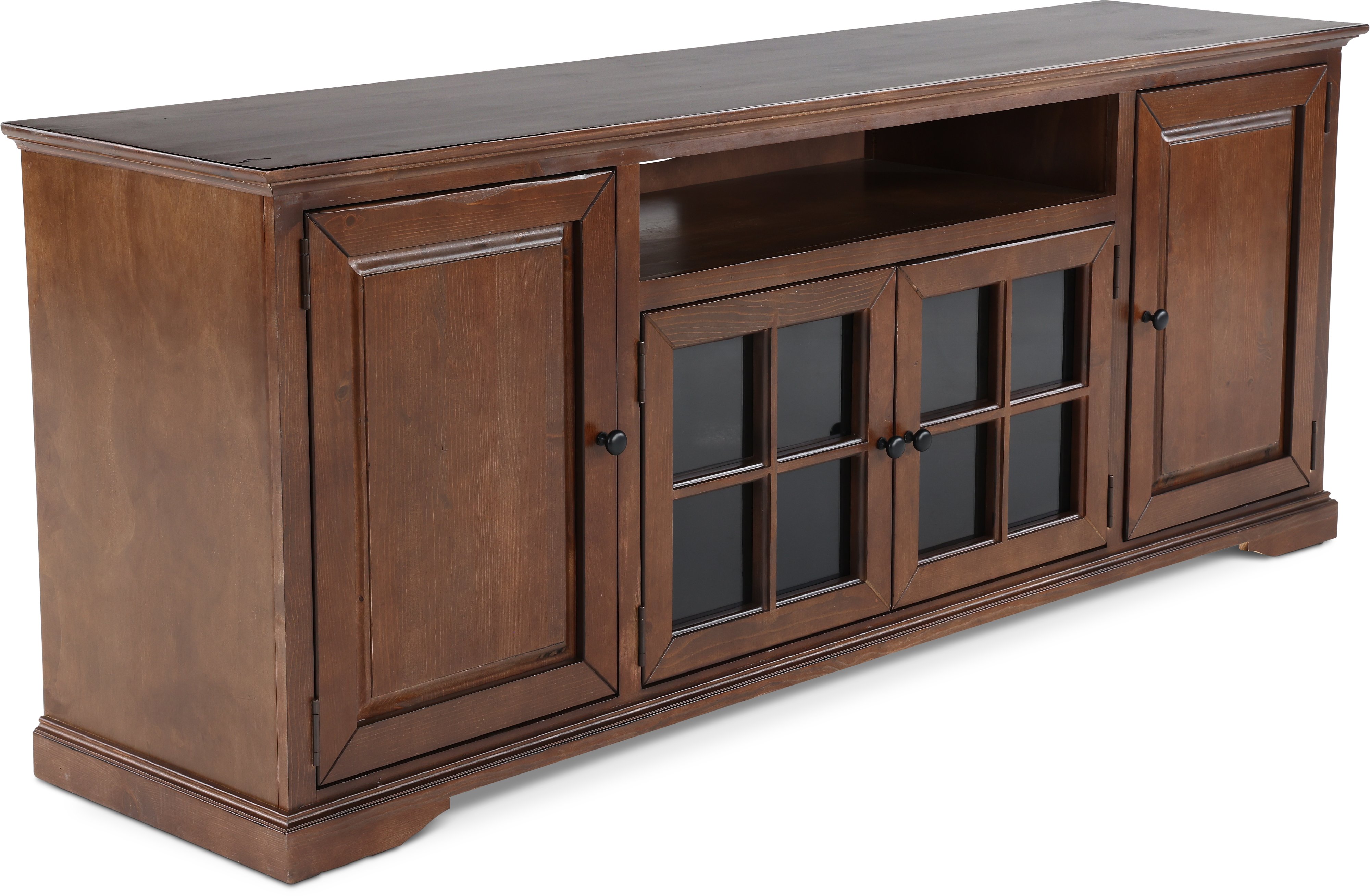 82 Inch Cherry TV Stand - Hamilton-3