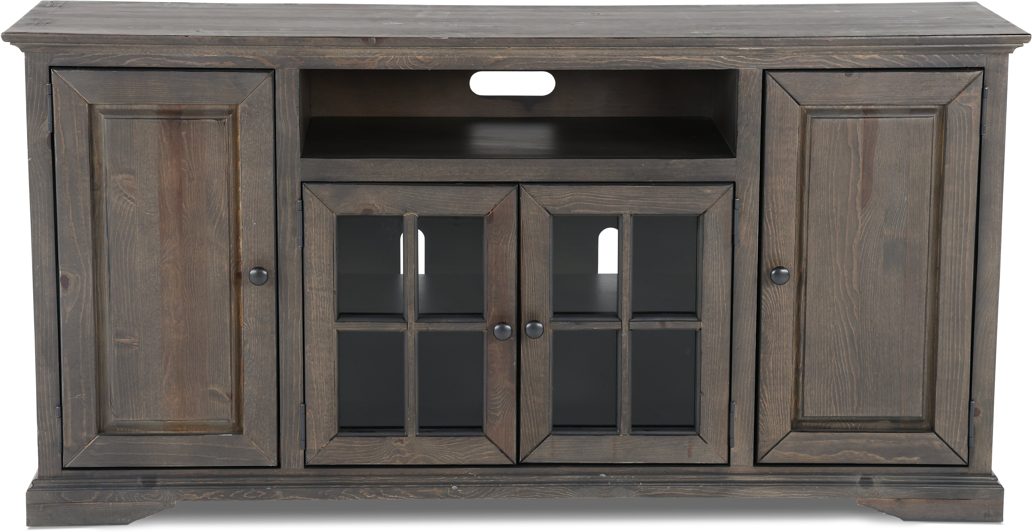 64 Inch Gray TV Stand -Hamilton-1
