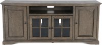 74 Gray TV Stand - Hamilton-1
