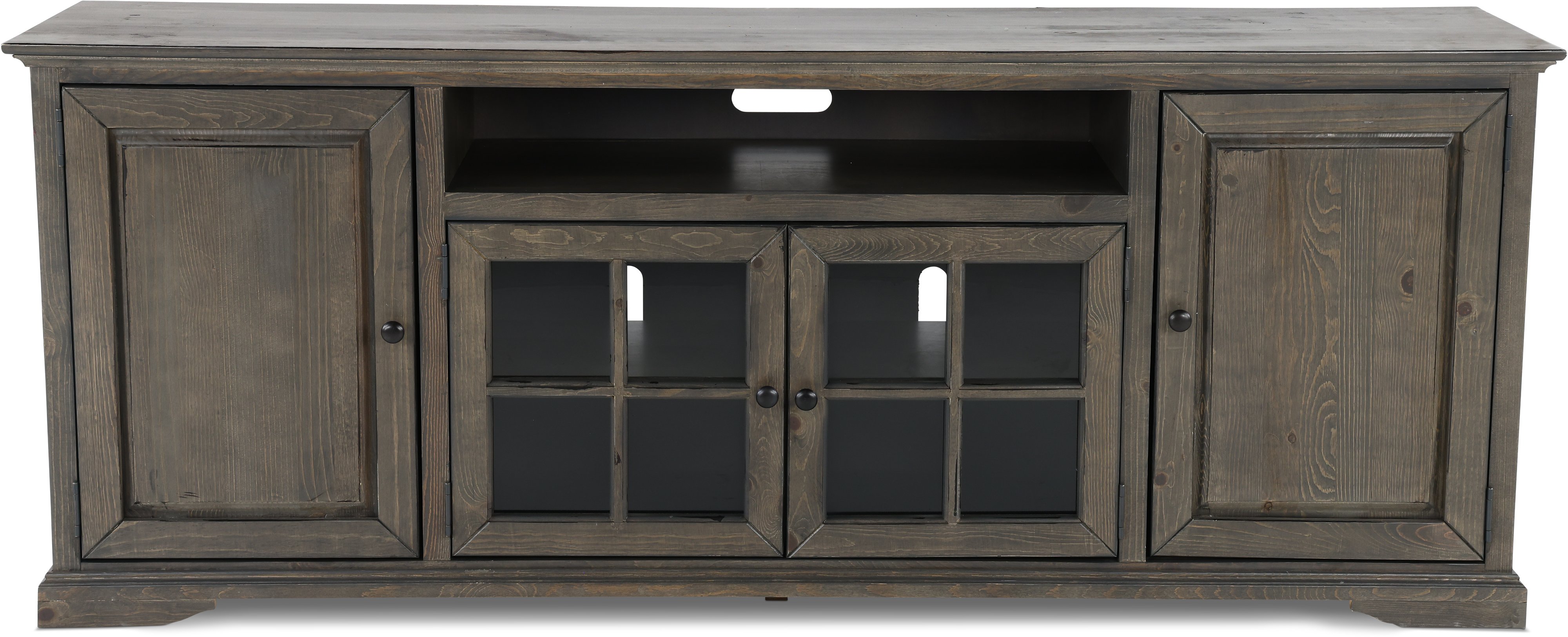 Hamilton 82 Inch Gray TV Stand-1