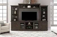 Memphis Contemporary Gray Entertainment Center