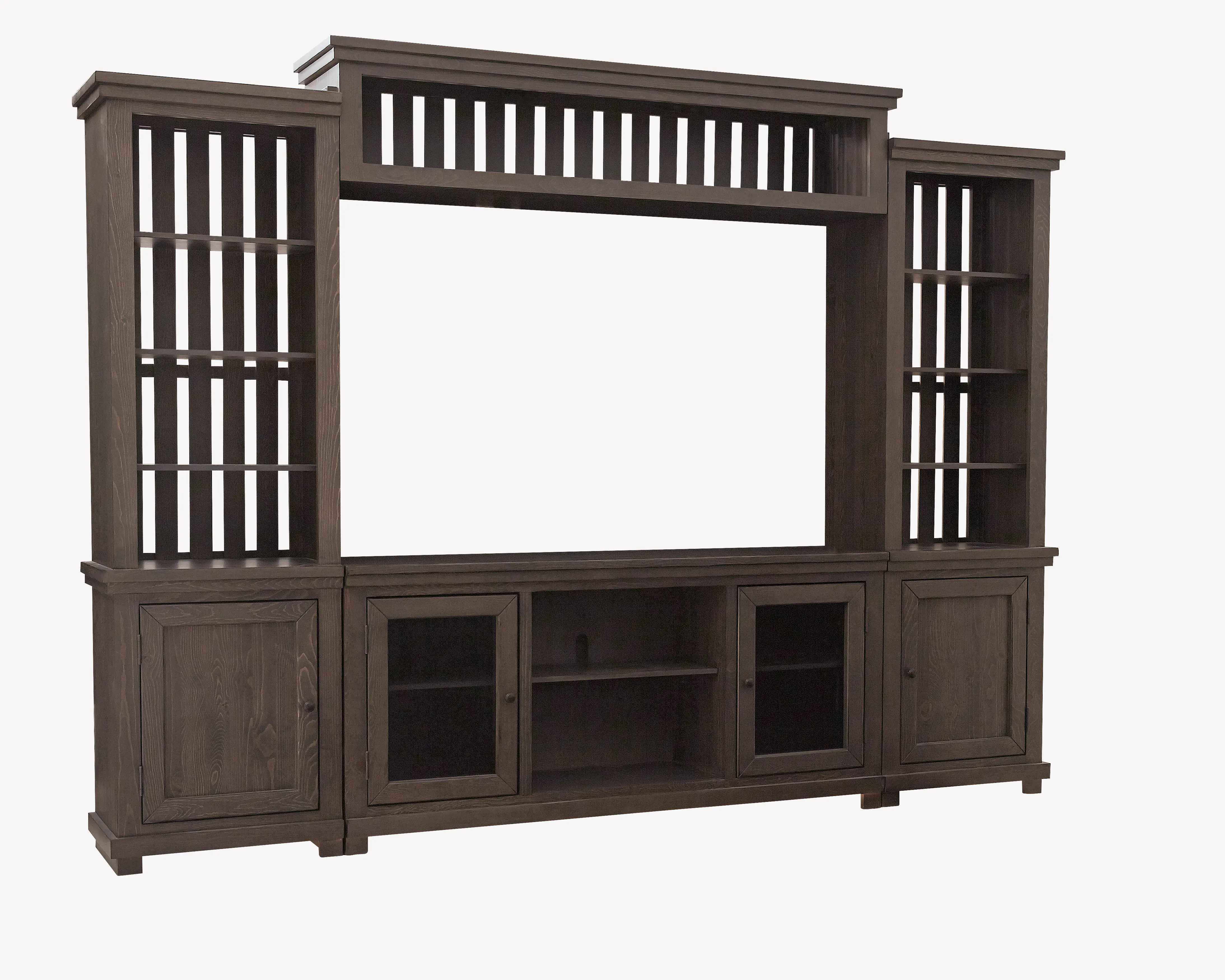 Memphis Contemporary Gray Entertainment Center-2
