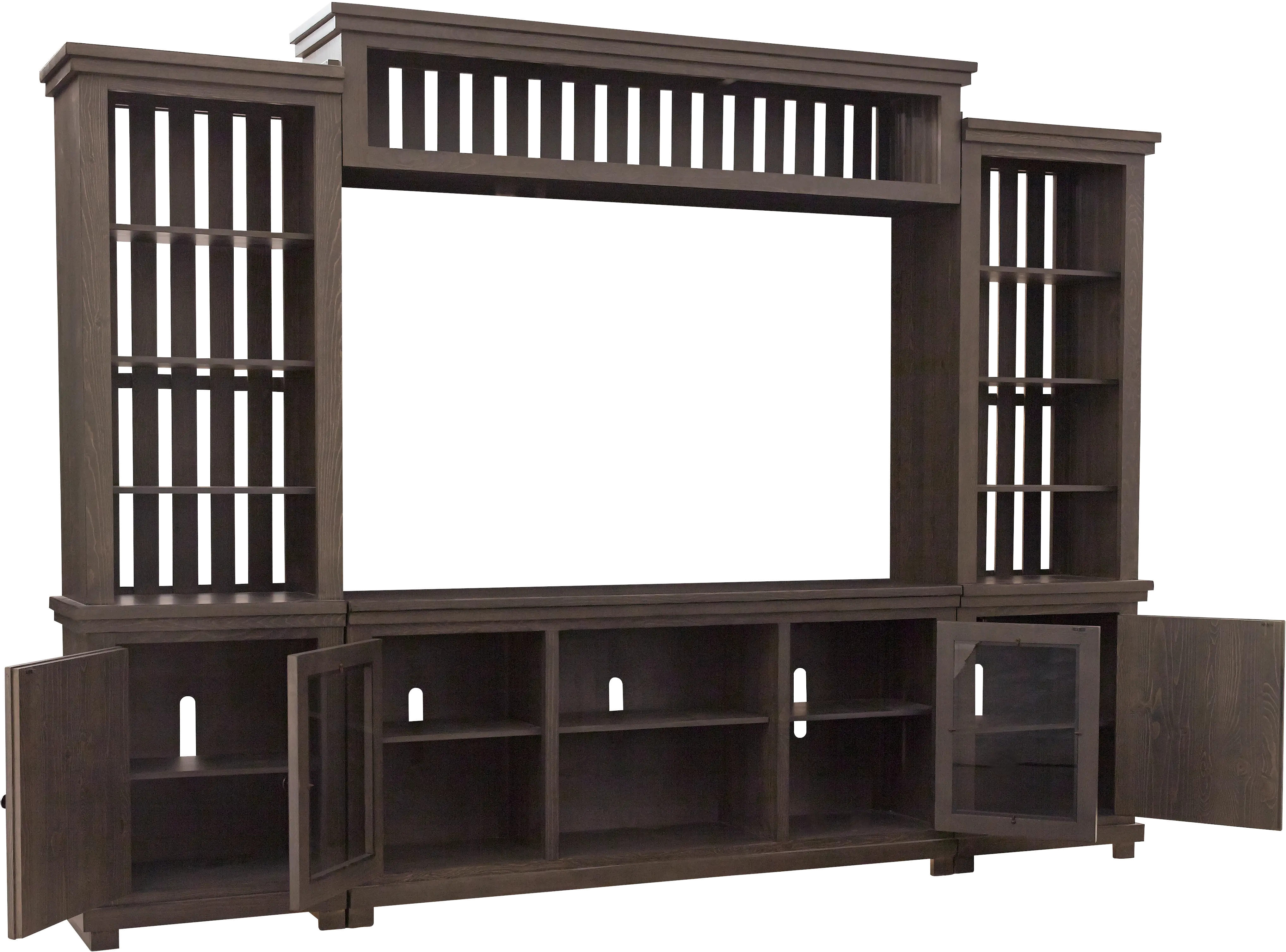 Memphis Contemporary Gray Entertainment Center-3