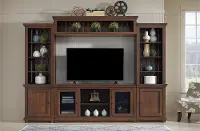 Memphis Contemporary Cherry Entertainment Center
