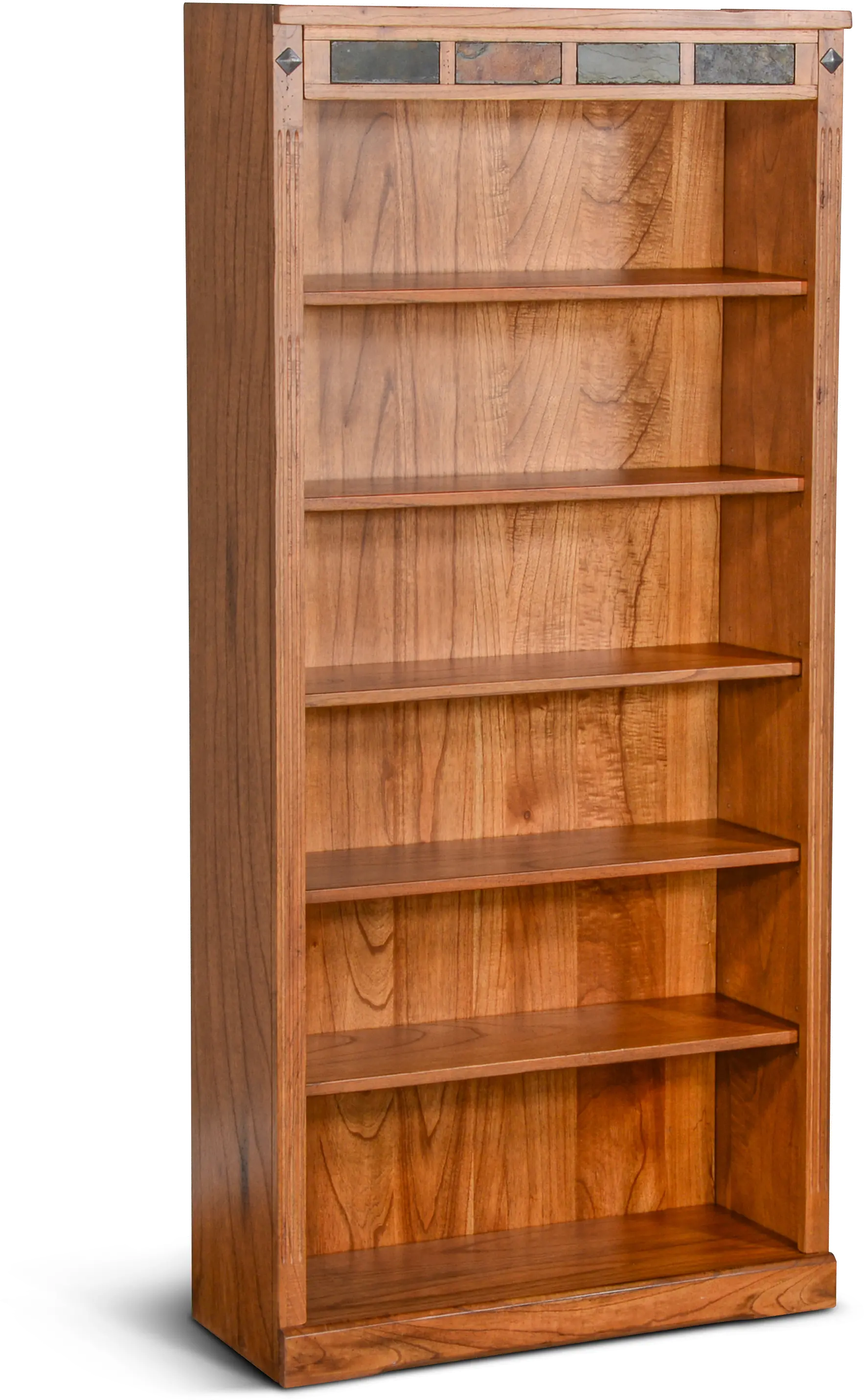 Sedona Medium Brown 72 Bookcase-1