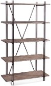 Industrial Bookcase with Metal Frame - Orren