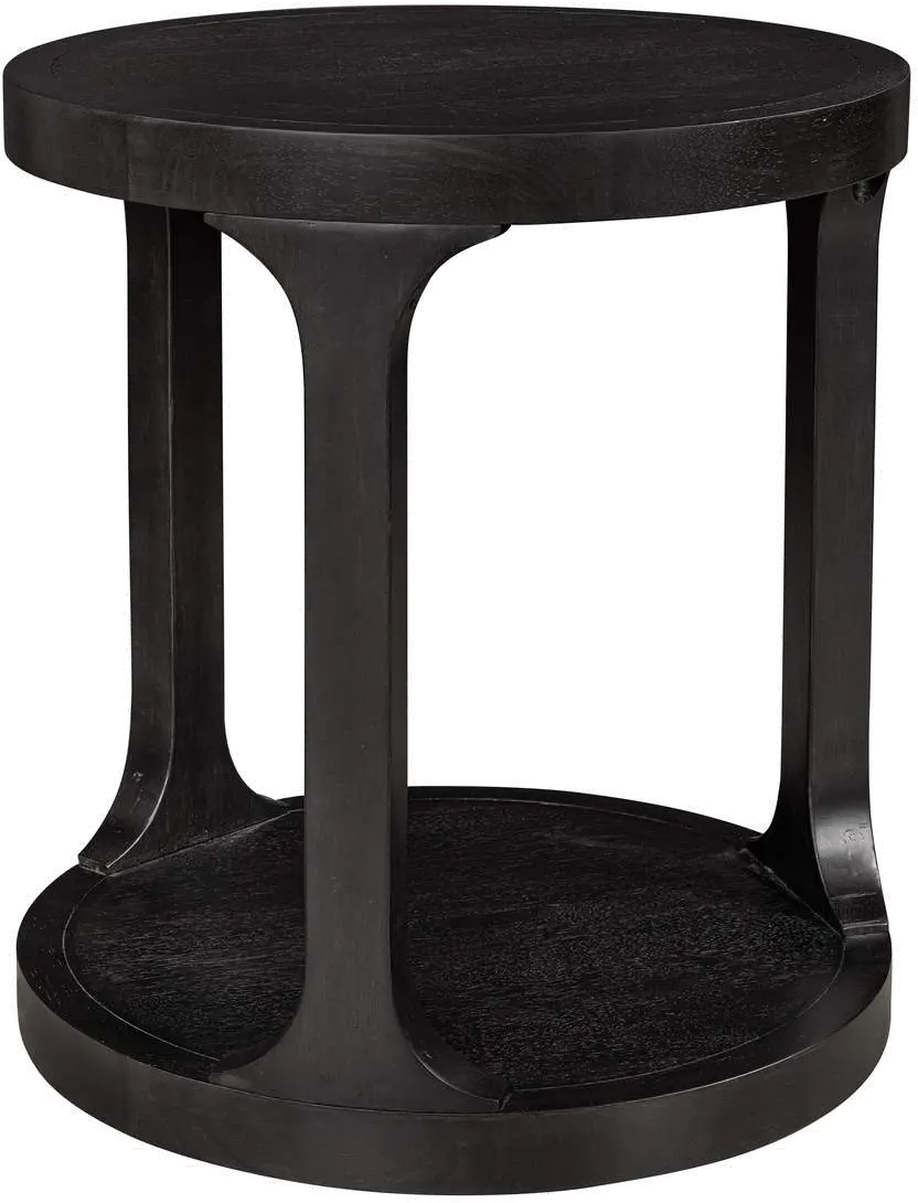 Thompson Charcoal Gray End Table-1