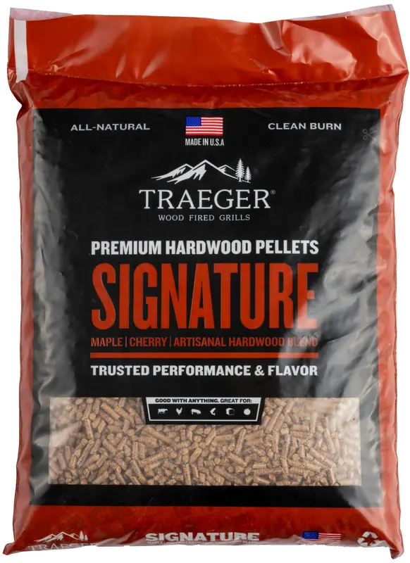 PEL331 Traeger Grill Signature Blend Pellets 20 lb Bag-1