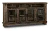 Sawyer Rustic Brown Farmhouse 78 Inch TV Stand
