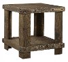 Rustic Brown End Table - Sawyer