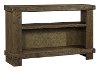 Rustic Brown Sofa Table - Sawyer