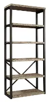 Grayson Cinder Gray Open Bookcase