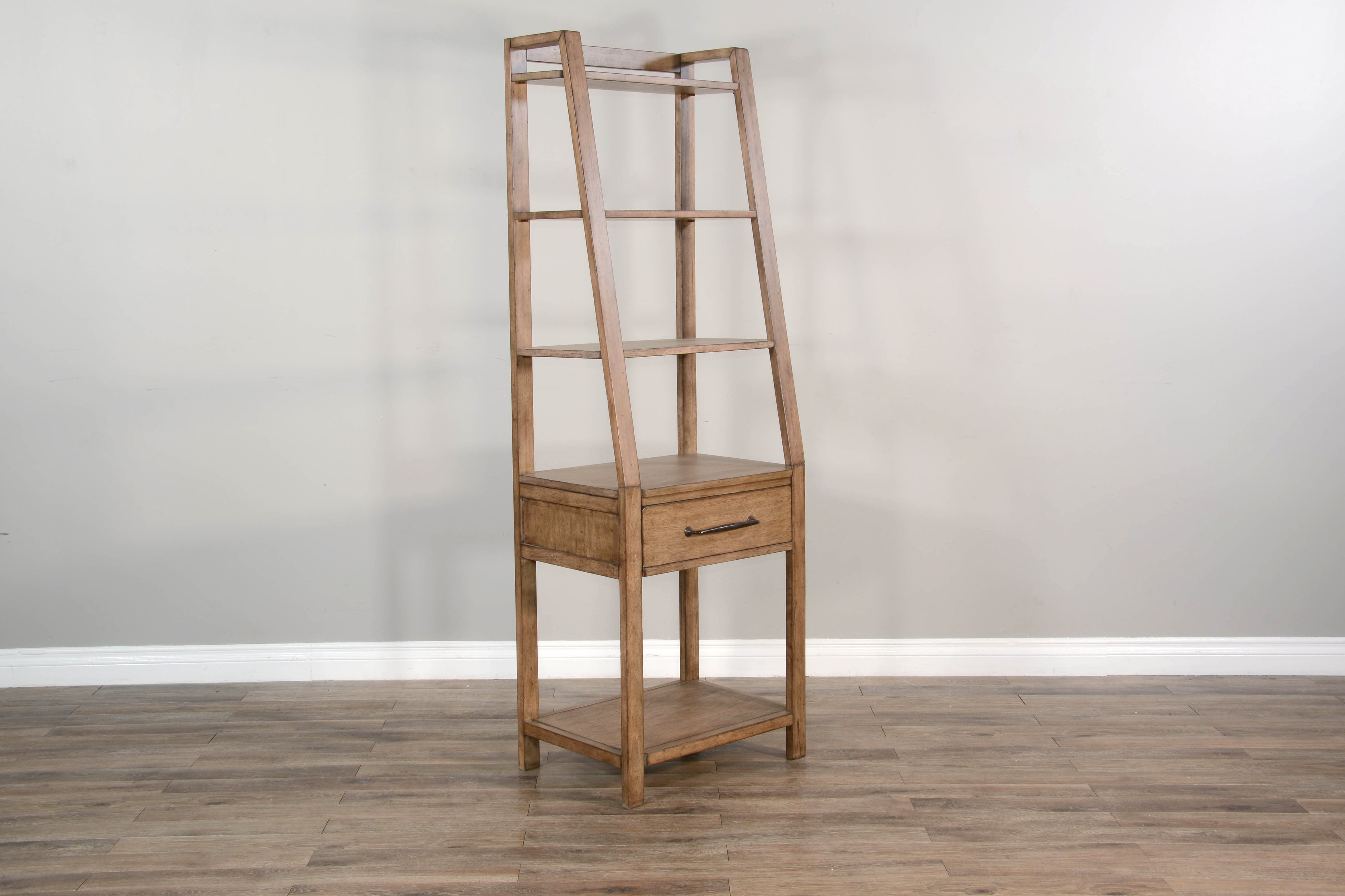 Doe Valley Light Brown Rustic Pier with Drawer-1