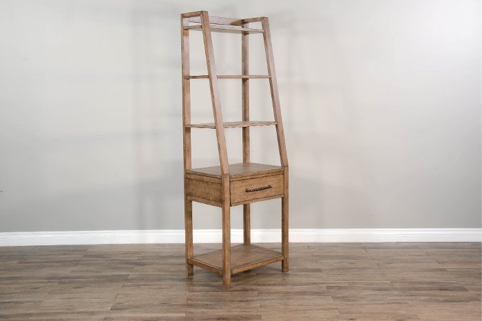 Doe Valley Light Brown Rustic Pier with Drawer