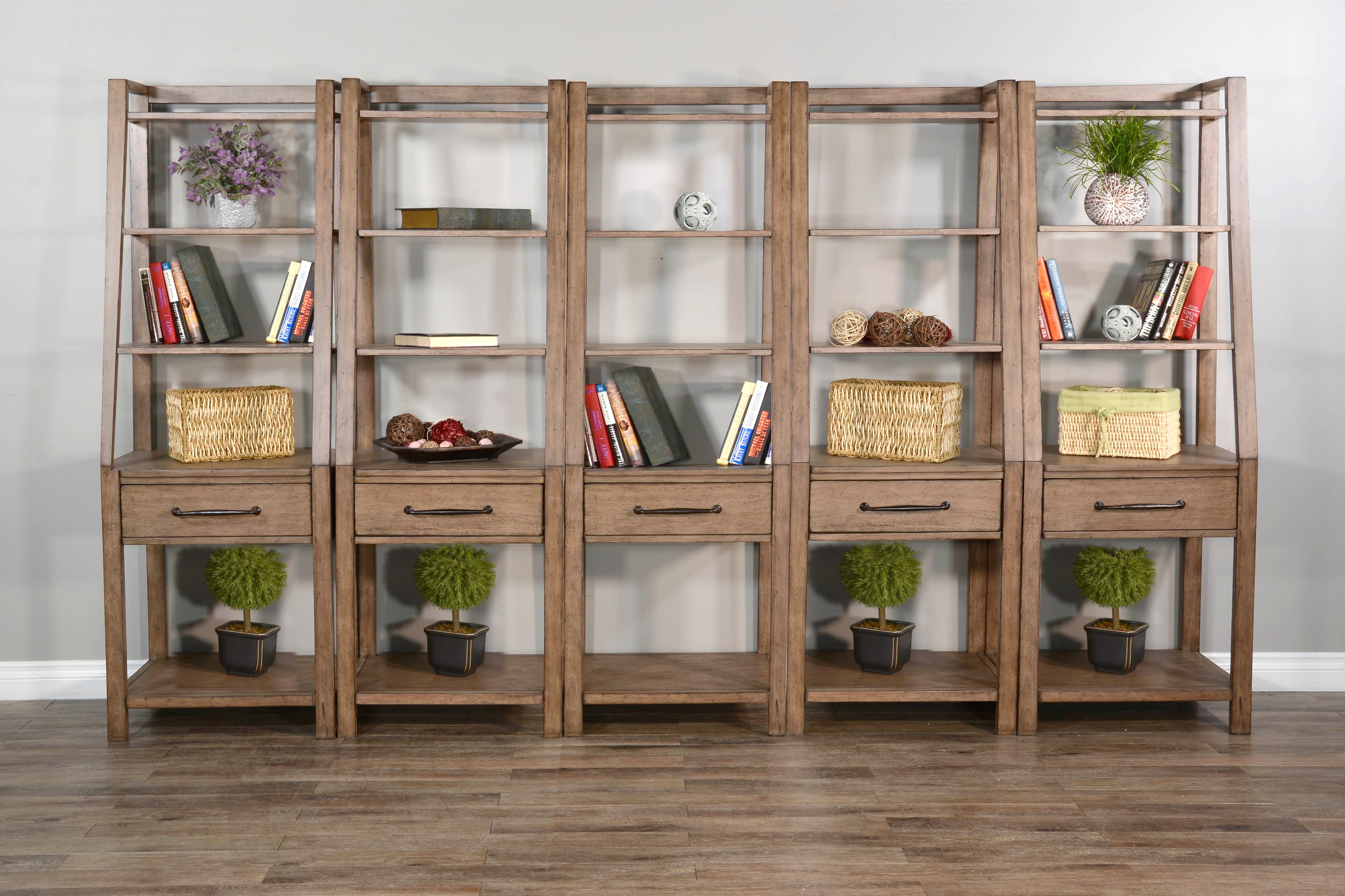 Doe Valley Light Brown Rustic Pier with Drawer-2