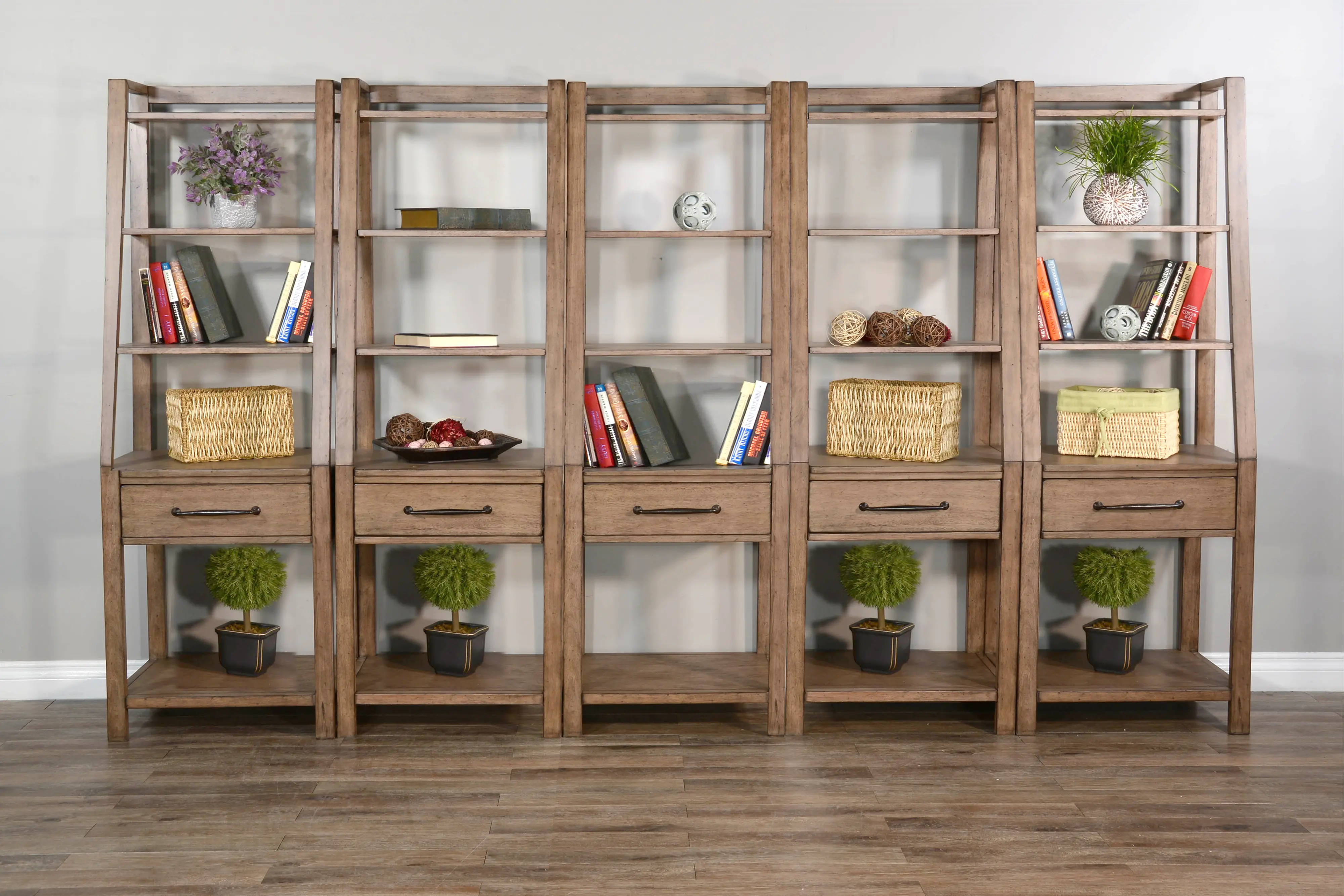 Doe Valley Light Brown Rustic Pier with Drawer-2