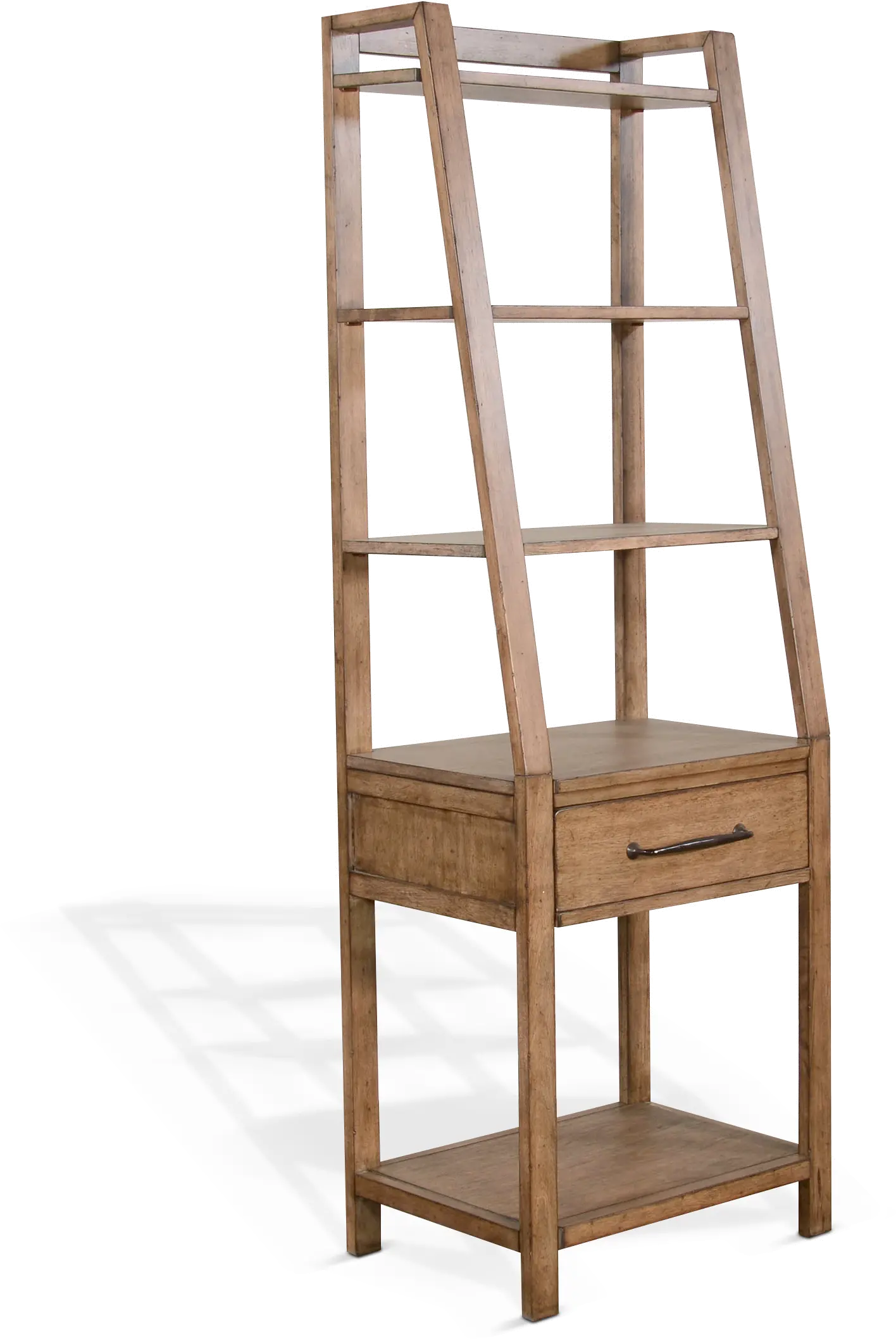 Doe Valley Light Brown Rustic Pier with Drawer-3