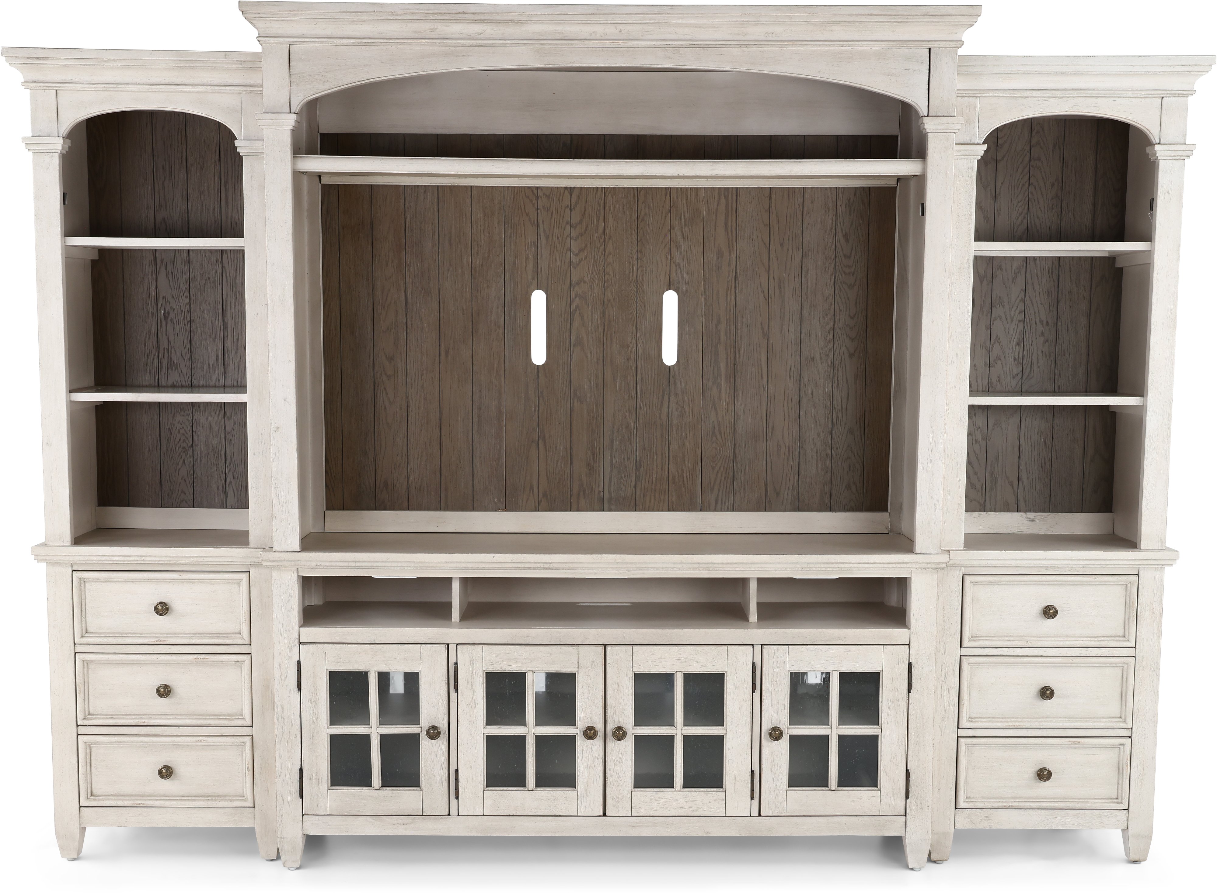 Heartland Country Chic Entertainment Wall Center-1