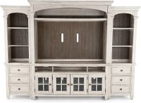 Heartland Country Chic Entertainment Wall Center