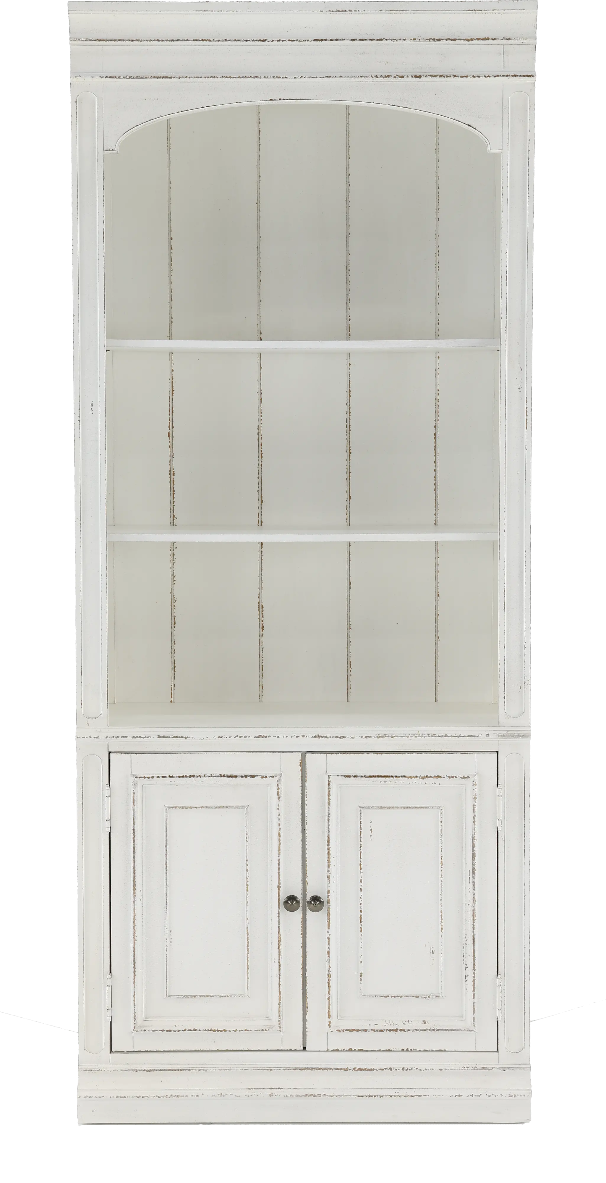 Magnolia Manor Antique White Bookcase-1