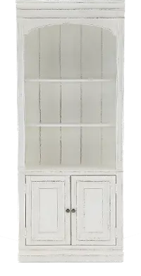 Magnolia Manor Antique White Bookcase
