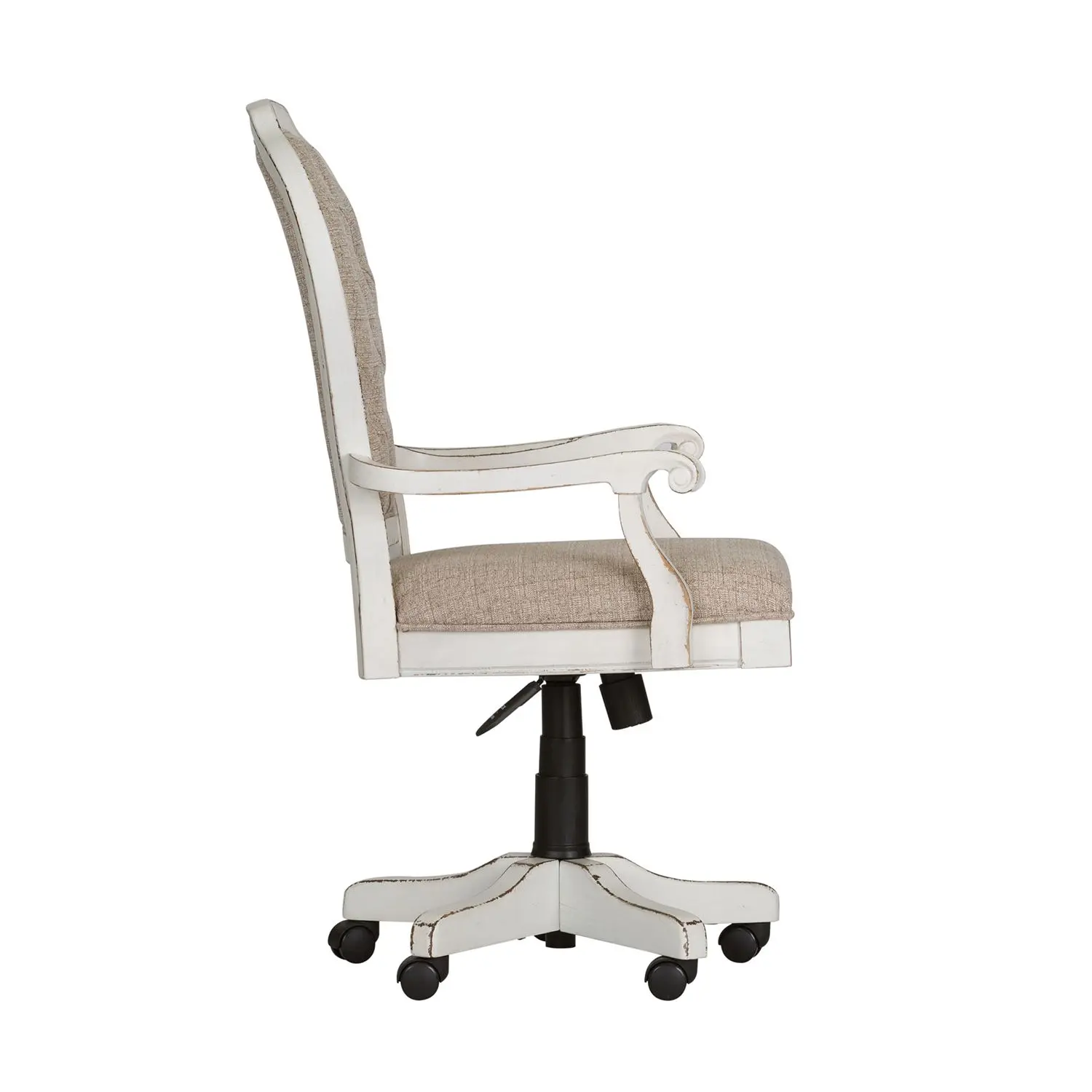 Magnolia Manor Antique White Desk Chair-3