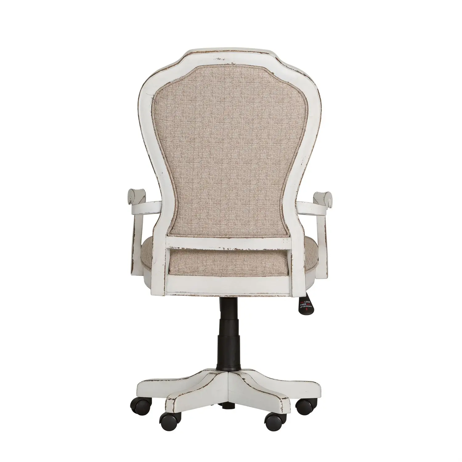 Magnolia Manor Antique White Desk Chair-4