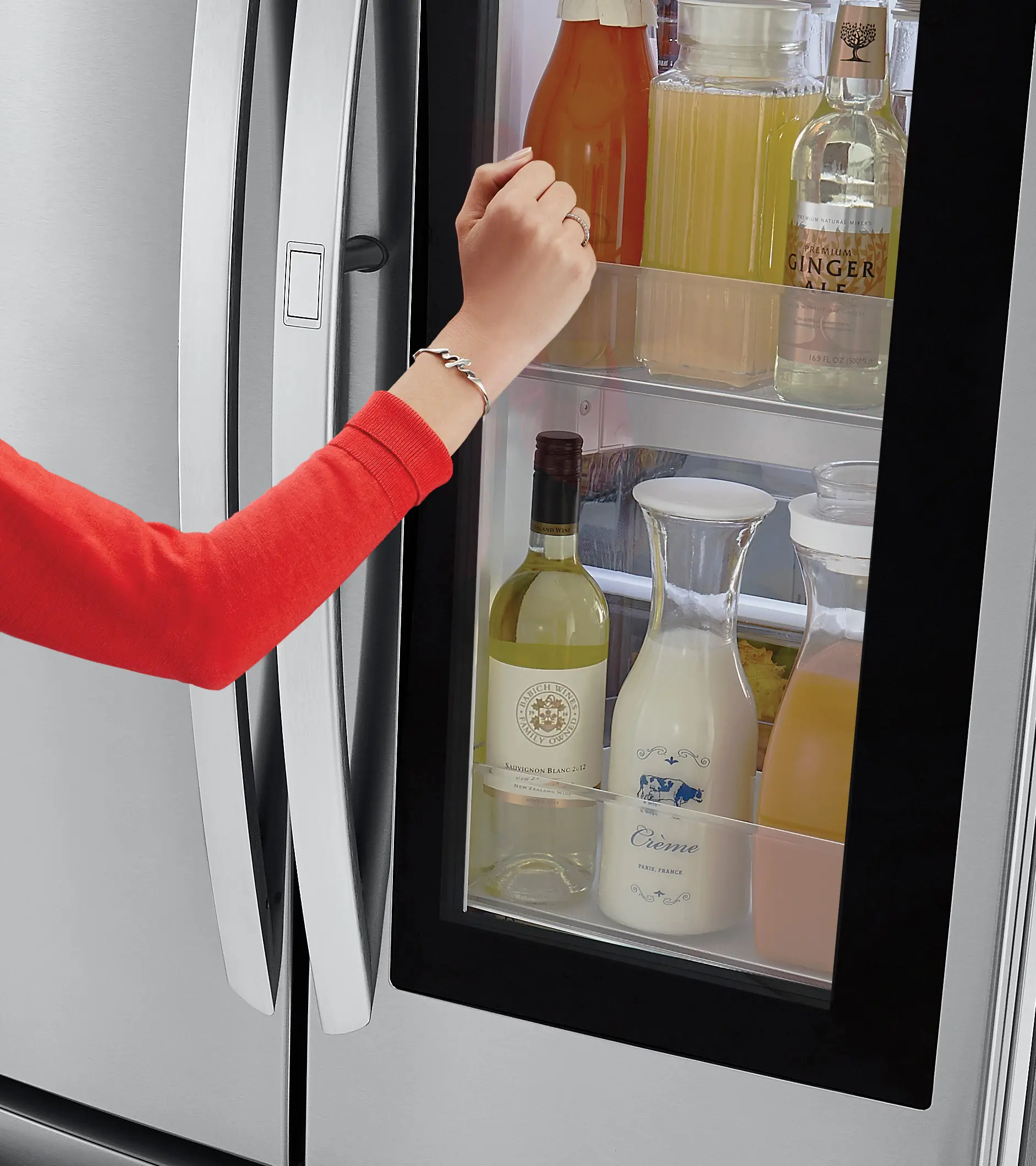 LFCC23596S LG 22.6 cu ft French Door Refrigerator - Counter Depth Stainless Steel-10