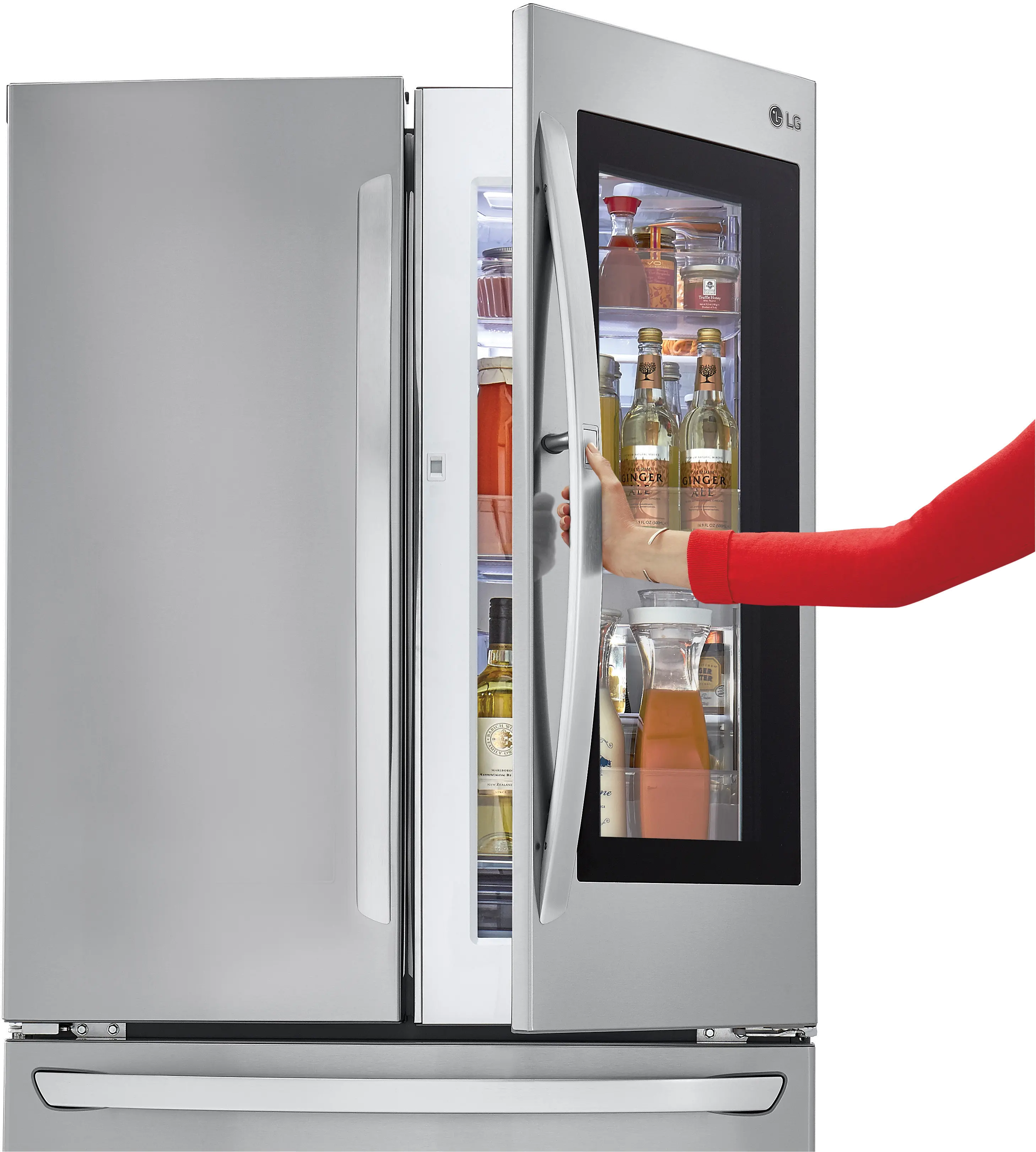 LFCC23596S LG 22.6 cu ft French Door Refrigerator - Counter Depth Stainless Steel-11