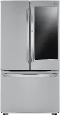 LFCC23596S LG 22.6 cu ft French Door Refrigerator - Counter Depth Stainless Steel