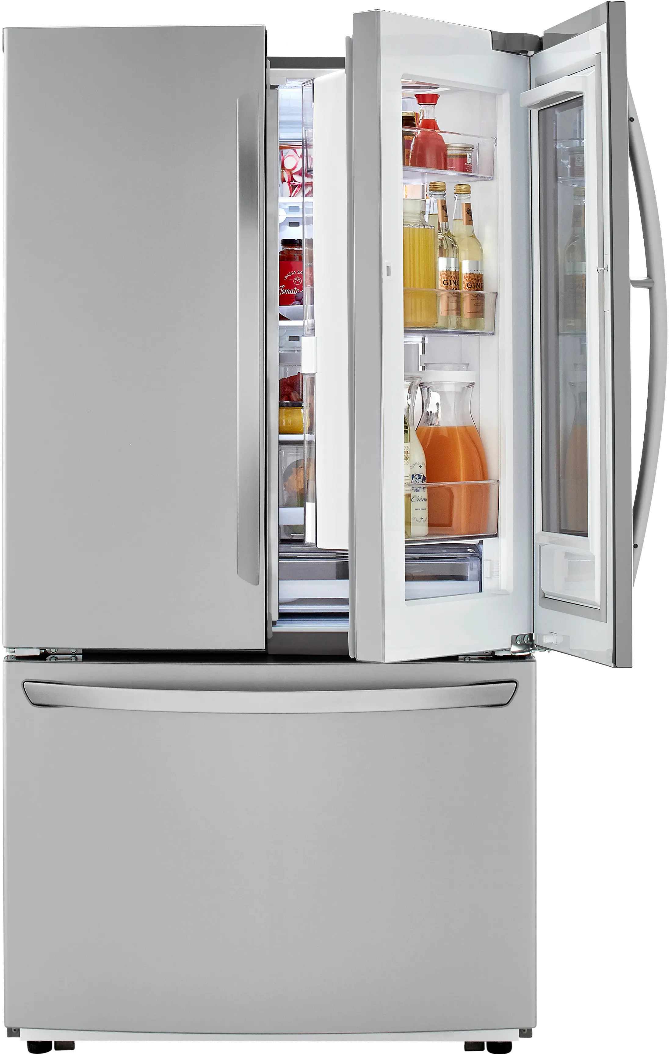 LFCC23596S LG 22.6 cu ft French Door Refrigerator - Counter Depth Stainless Steel-4