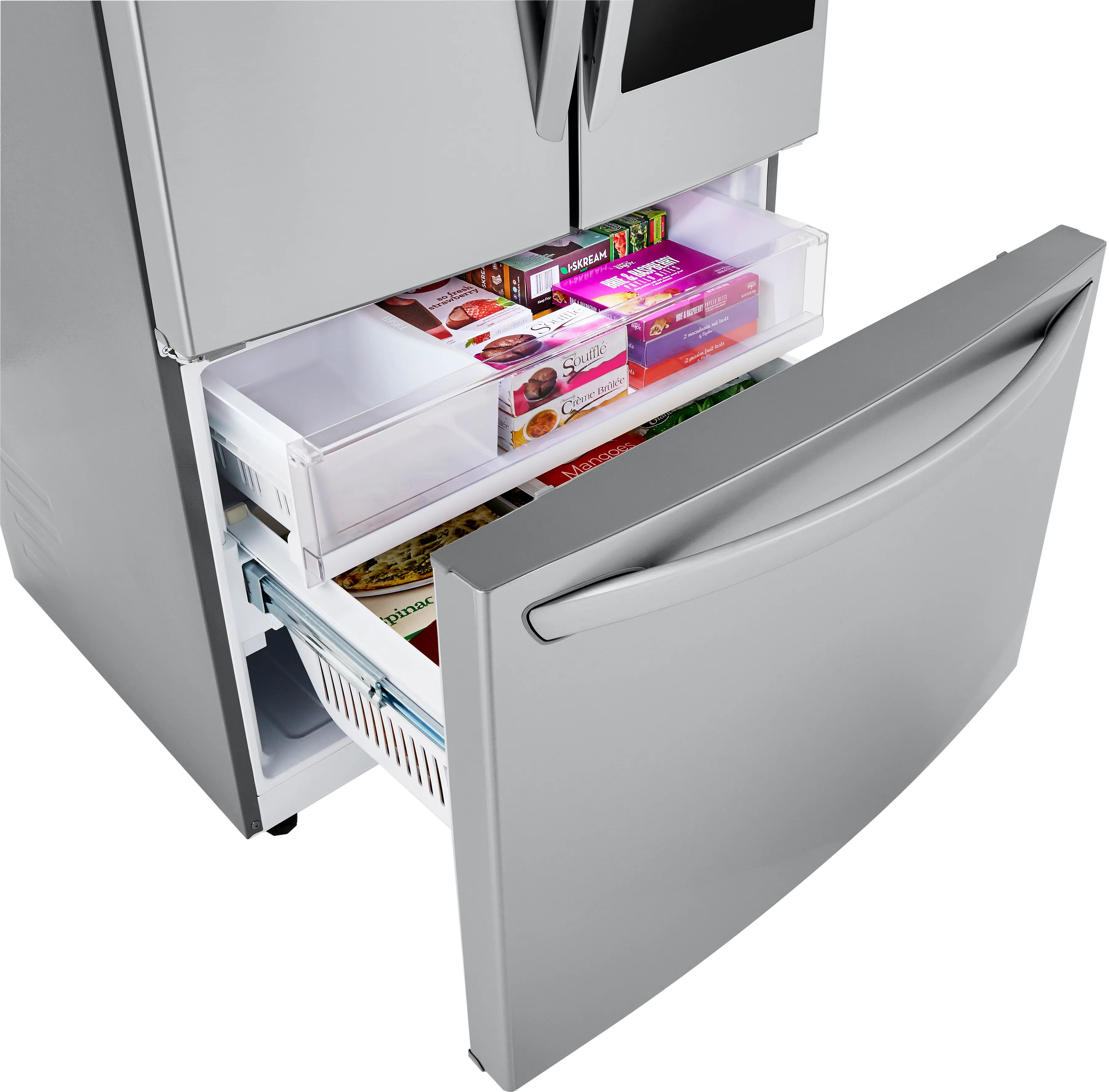 LFCC23596S LG 22.6 cu ft French Door Refrigerator - Counter Depth Stainless Steel-6