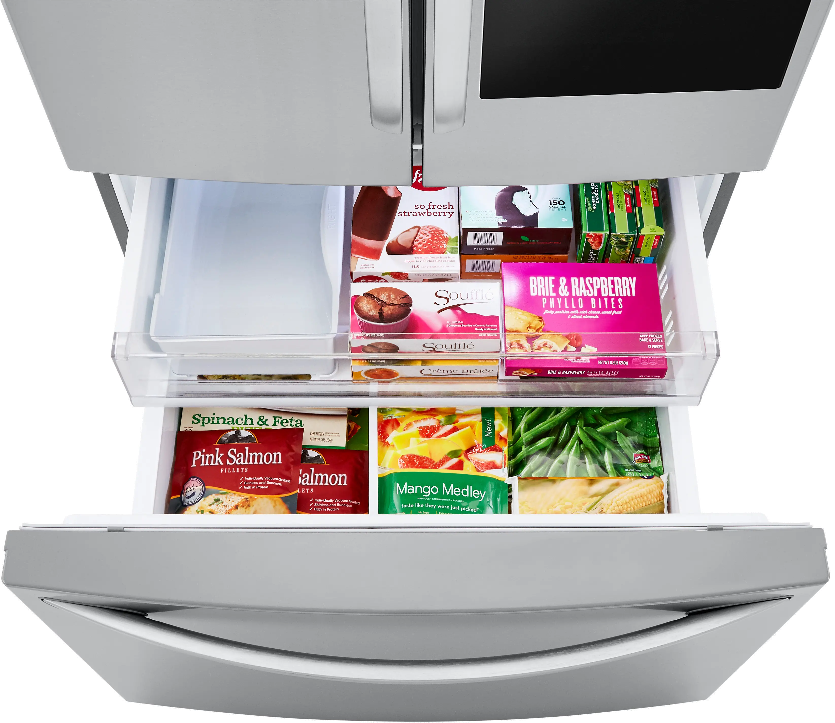 LFCC23596S LG 22.6 cu ft French Door Refrigerator - Counter Depth Stainless Steel-7