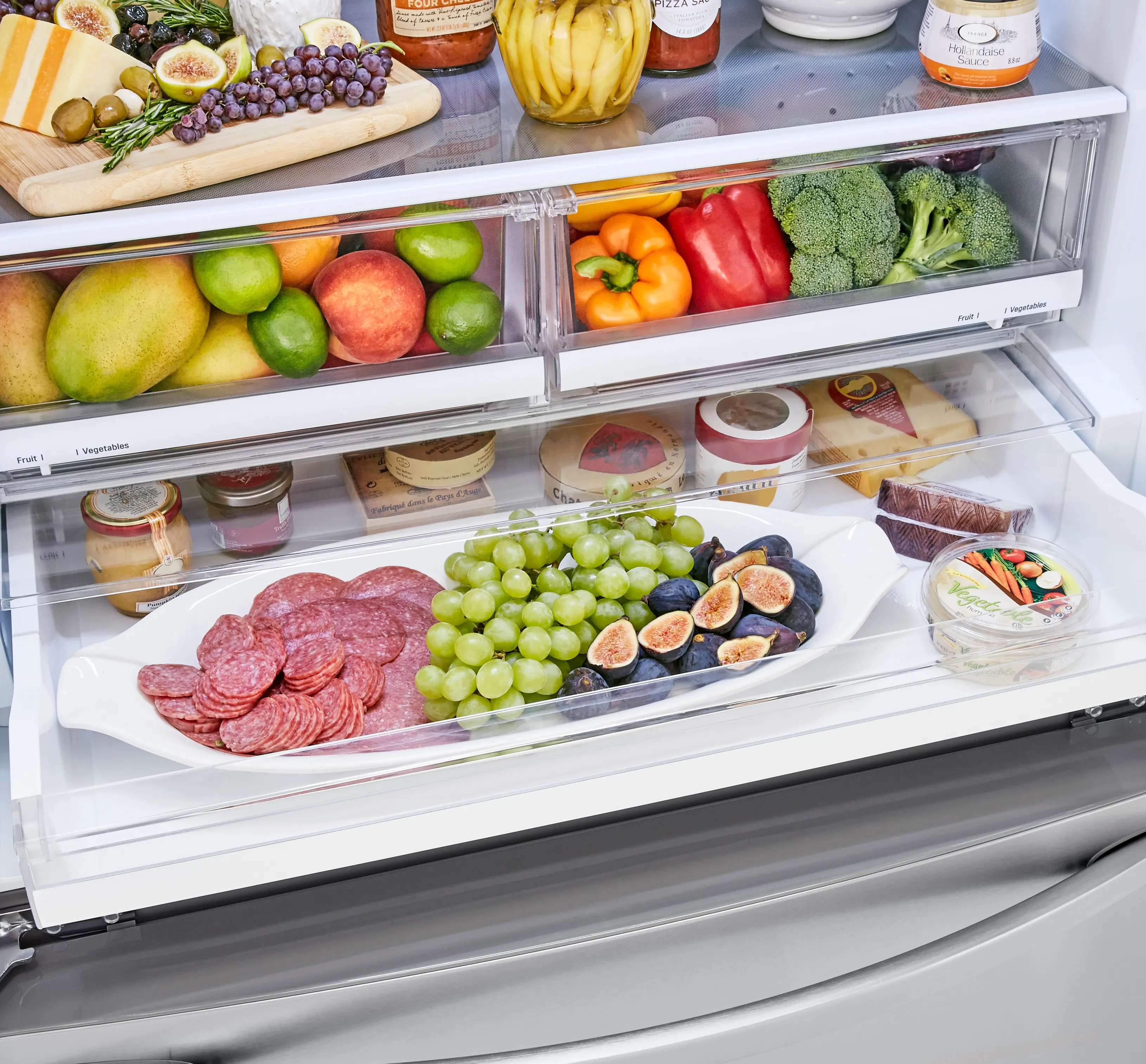LFCC23596S LG 22.6 cu ft French Door Refrigerator - Counter Depth Stainless Steel-8