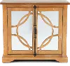 Emma Natural Tan Accent Cabinet