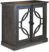 Emma Rustic Gray Accent Cabinet