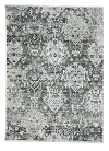 3922RS05010705370 5 x 8 Medium Charcoal Black and Ivory Area Rug - Landis-Isfahan