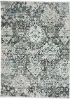 3922RS05010705370 Landis-Isfahan 5 x 8 Charcoal Black and Ivory Area Rug