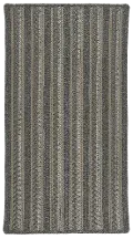 0229RS0800100360 Woodbridge 8 x 11 Large Nightfall Gray Indoor-Outdoor Rug