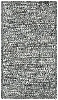 0110QS0800110030012 8 x 11 Large Smoky Quartz Indoor-Outdoor Rug - Sea Glass