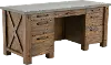 Jasper Rustic 68 Executive Desk