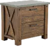 Japer Rustic File Cabinet